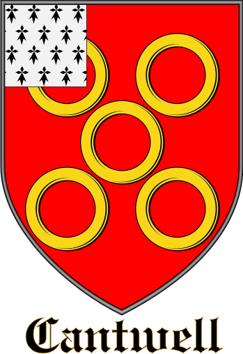 Cantwell family crest