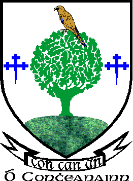 Concannon family crest Concannon family crest