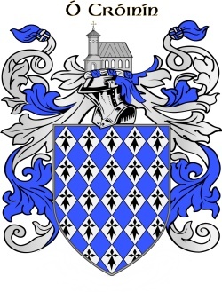 Cronin family crest Cronin family crest