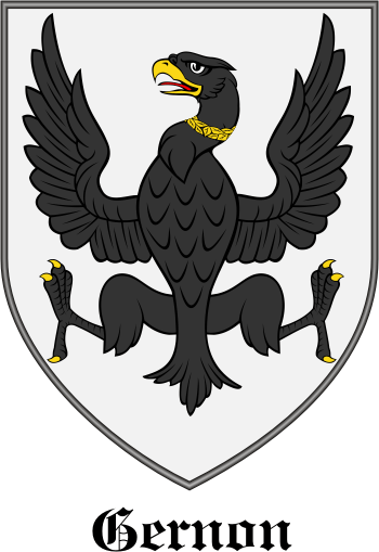 GERNON family crest GERNON family crest