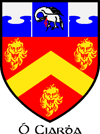 Keary family crest Keary family crest