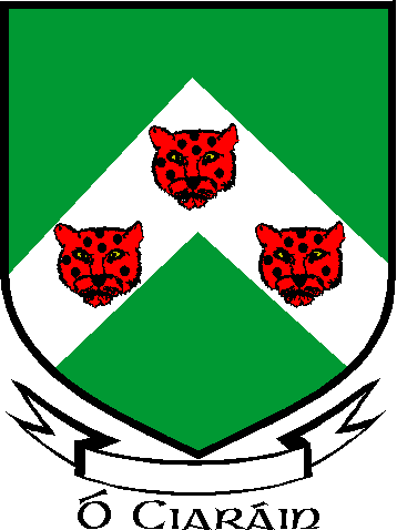 KEARNS family crest KEARNS family crest