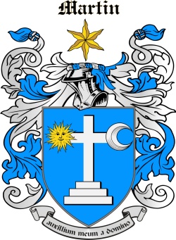 Martain family crest