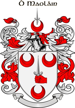 Mullane family crest