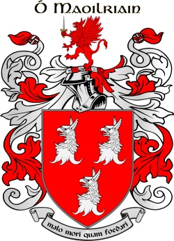 Mulryan family crest