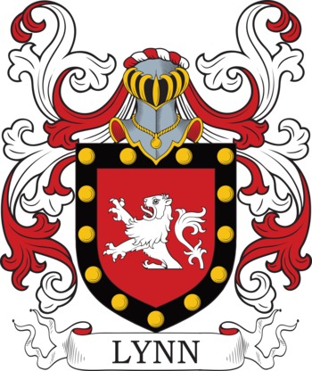 LYNN family crest LYNN family crest