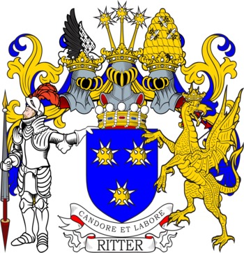 Ritter family crest