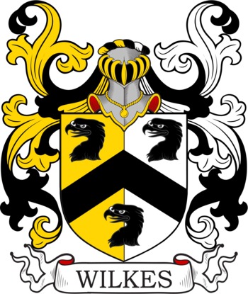 Wilkes family crest