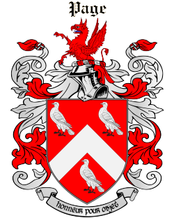 Page family crest