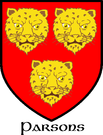 PARSONS family crest PARSONS family crest