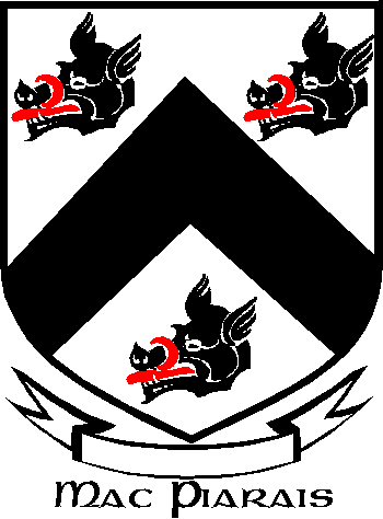 Piers family crest