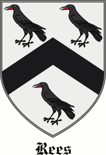 Rhys family crest