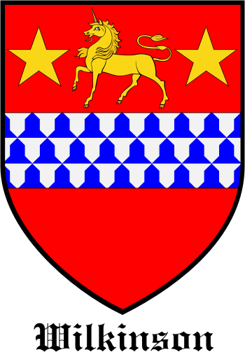WILKINSON family crest WILKINSON family crest